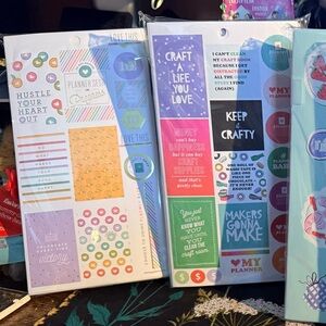 Happy Planner Sticker Bundles - different themes - see pics! 11 available